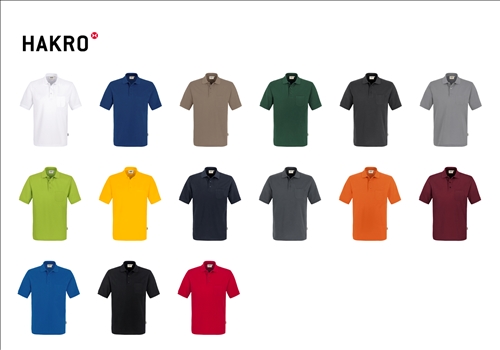 HAKRO Pocket-Poloshirt MIKRALINAR® #812