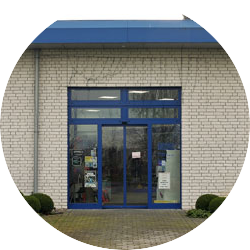 Eingang Firmengebäude, Siemensstraße 13, 47533 Kleve