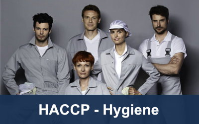 Personal mit HACCP Kleidung