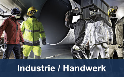 Arbeiter mit Dassy Kleidung